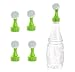 Mini Hand Bottle Watering Spout Adapter Portable Sprinkler Cap Watering Can Garden Tools, 4 Pack