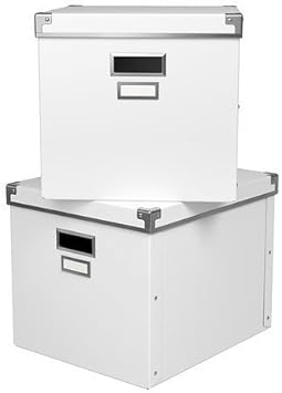 Amazon Com Ikea Kassett Magazine Box Storage With Lid White 2