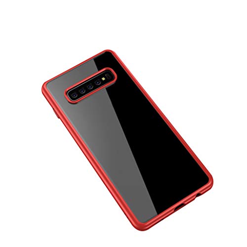 LyweyTransparent Silicone Gel TPU Protective Case for Samsung Galaxy S10+ 6.4 Inch