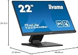 iiyama T2254MSC-B1AG 21.5" IPS FullHD Touchscreen LCD 75Hz Speakers view 20