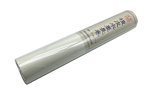 Easyou Sumi Paper Seamless Raw Xuan Paper High Grade Long Scroll for Chinese Japaness Calligraphy and Painting Made of Wingceltis Bark 13.78"x1181"/35cmx30m TPSM - Thumbnail 5