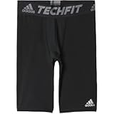 adidas Men's Training Techfit Base Layer Short Tights, Black, Medium
