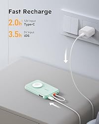 VEGER Portable Charger for iPhone with Built in