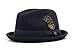 Brixton Men's Gain Fedora Hat, Black, X-Large