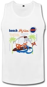 Nertm Mens Premium Tank Top White S