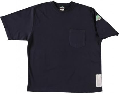 Flamesafe Men's Flame Resistant T-Shirt Short Sleeve-2X-Navy