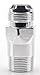 Meziere WP1016U Polished 16 AN Water Pump Fitting