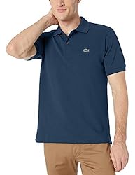 Lacoste Mens Short Sleeve L.12.12 Pique Polo