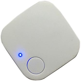 Rectangle Bluetooth 4.0 Smart Anti-Lost Alarm Anti-loss Remote Shutter for Kids/Key/Cell/Pets Anti-Lost Finder (white) Not GPS Tracking