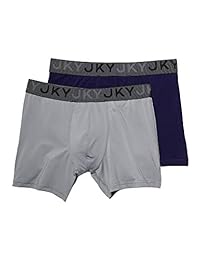 Jockey JKY - Calzoncillos de microfibra elásticos para hombre, 2 unidades