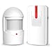 holahome Driveway Alarm Home Security - Wireless Long Range Driveway Sensor Waterproof Driveway Alert Security System Upgrade Motion Sensor Alarm Driveway Patrol for Home Yard Garage