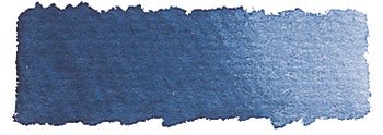 Schmincke 14498044 Watercolor Pans, Dark Blue Indigo, Half Pan
