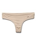Under Armour Women's UA Pure Stretch Sheer Thong One Size Fits All Nude