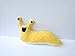 Yellow Banana Slug Plush / Yellow Stuffed Animal Banana Slug Plush