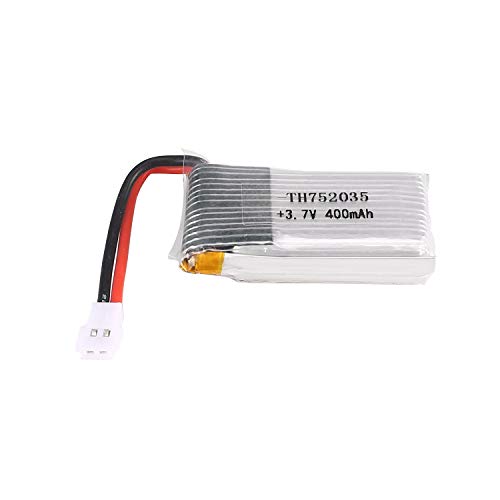 ToGames 2PCS 3.7V 400mAh Li-po Battery for HUBSAN H107/MJX F47/JJR/C F180 RC Drone Quadcopter Aircraft UAV Spare Part Accessories - Thumbnail 5