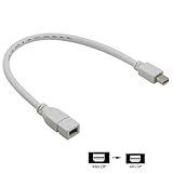 CableDeconn Thunderbolt Mini Displayport Mini Dp Male to Female Extension Cable for MCB Pro LED Cinema Display (A0308)