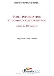 Écrit, information et communication en République démocratique du Congo