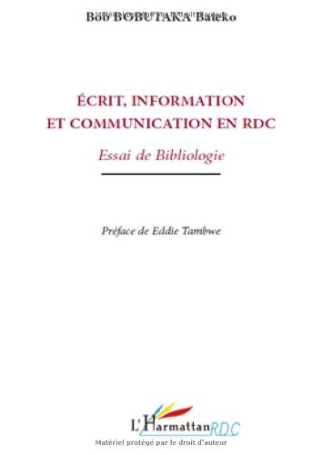 Écrit, information et communication en République démocratique du Congo