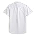 Men's Short Sleeve Oxford Button Down Casual Shirt