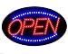 Latest Ultra Bright Oval Style Open LED Neon Business Motion Light Sign with Chain, HL30F
