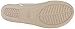 Crocs Women's Leigh Ann Shimer Slngbck WDG W Wedge Sandal, oyster/cobblestone, 8 M US