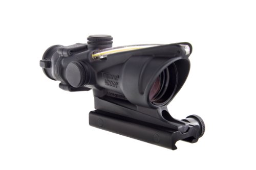 Trijicon TA31-D-100289 ACOG 4x32 Dual Illuminated Amber Chevron M193 Ballistic with TA51 Mount