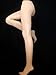 Lace Poet Firm Support Compression Stockings-Tan; 30-40 mmHg