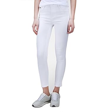 Calvin Klein High-Waist Skinny Legging Jean Infinite White 32