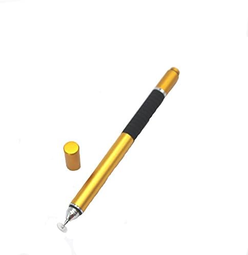 ZLMC 2 in 1 Pen, Fine Point Replaceable Stylus for iPad, iPad Air,iPhone, Samsung Galaxy, LG G Pad, Microsoft Surface, Dell, Dragon, Nextbook and Other Touch Screen Devices (gold)