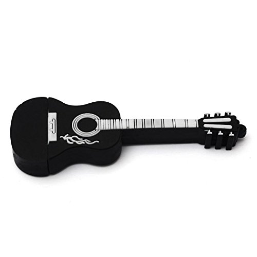 Bolayu 32GB U Disk Thumb Guitar USB 2.0 Metal Flash Memory Stick Storage Khaki