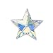 Swarovski Crystal #6714 Star Pendant "Crystal AB" 20mm (1)