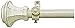Decorative Window Curtain Rods With Finials, 48 To 86 Inches, 0.75 Diameter - Buono II, Carson Series - Lightweight & Easy To Install, Adjusts Telescopically To Fit Any Window by Achim Home Decor