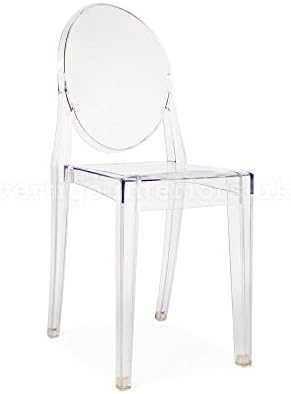 Starck style Victoria Ghost Side Chair - Clear