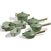 Our Place Ultimate Cookware Set, 18-Piece Nonstick Cookware &amp; Bakeware Set | Ceramic cookware set: Always Pan, Perfect Pot, spatulas, bakeware set &amp; griddle pan; nonstick; induction &amp; oven safe to 450&deg;F