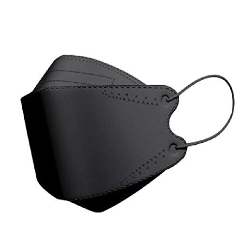 KF94 Mask Black Disposable Masks with Filters Nose Wire Protection for