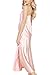 iooho Women's Satin Nightgown Long Slip Sleeveless Sleepwear Night Dress Sexy Night Wear For Women