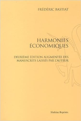 Pdf Ebook Télécharger Gratuitement Harmonies économiques - 