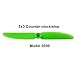 AvatarRC Geniune Gemfan 5030 (5x3) Green Propellers for 250 Size Quadcopters and Multi-rotors - Perfect for 210mm to 300mm frames