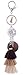 Giftale Handbag Vintage Charms Backpacks Retro Key Ring Purse Indian Keychain,