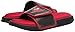 NFL mens Deluxe Foam Sport Shower Slide Flip Flop Sandals