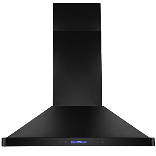 FIREBIRD New 36" European Style Island Mount Stainless Steel Range Hood Vent W/Both Side Accessible Touch Sensor Control FBTK-B306H-90
