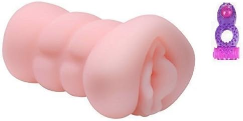 Sofe Tight Stroker Toy for Men Monika with Purple Vibe Cockring