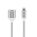 Extension Cable, 3.3ft/1M 8 Pin Extender Cord Dock Male to Female Cable for Data/Audio/Video Pass Through for iPhone 5,5S,6,6S,7,8,X,iPad Pencil.