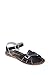 Salt Water Sandals by Hoy Shoe Girls' Salt Water Classic Flat Sandal, Black, 5 W7 M US Big Kid