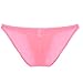 Avidlove Men Briefs Breathable Ice Silk Triangle Bikinis Multi-Packs (3XL = US XL, Style1-1 Pack-Pink)