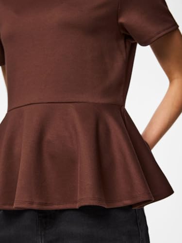 Pieces Pcalisa SS Peplum Top Jrs Noos BC for Women
