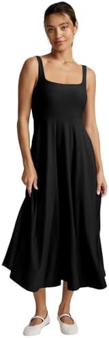 varley scott scoop neck midi dress Varley Scott Scoop-Neck Midi Dress