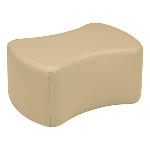 Sprogs 12" H Structured Bow-Tie Stool -Flexible Modular Collaborative Soft Seat…