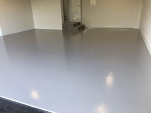 Light Gray | Floor Epoxy Resin for Garages, Basements, Warehouses, Retail Stores and More | Highly Durable | Resistant to Scratches, Spills, and Stains (3 Gallon/Light Gray)