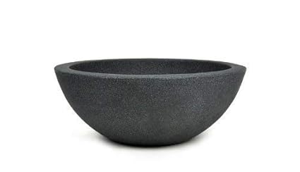 Pflanzschale rund anthrazit